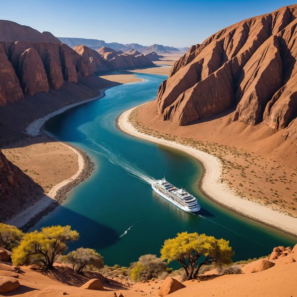 Quelles croisières offrent des excursions pour visiter les parcs nationaux en Namibie?