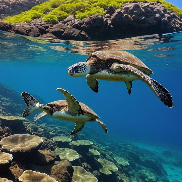 Quels sont les meilleurs spots pour une plongée en apnée autour des îles Galápagos?